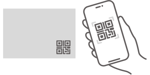 応募カードのQRコードから応募サイトにアクセス