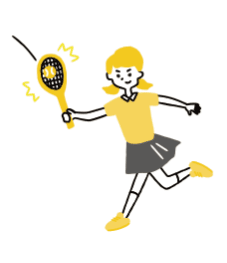 ラケット系スポーツ（テニス、卓球、バドミントンなど）