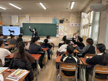 出張授業の様子1