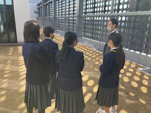 供米田中学
