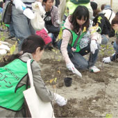 平成22年度なごや西の森づくり「植樹祭」