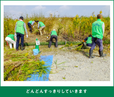 どんどんすっきりしていきます