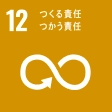 SDGsゴール12 つくる責任つかう責任 のアイコン