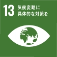 SDGsゴール13 気候変動に具体的な対策を のアイコン