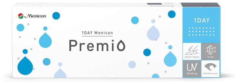 1DAY Menicon PremiO 正面パッケージ