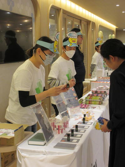 当社製品ご案内の様子