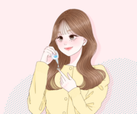 カラコンのコレカラ　イラスト