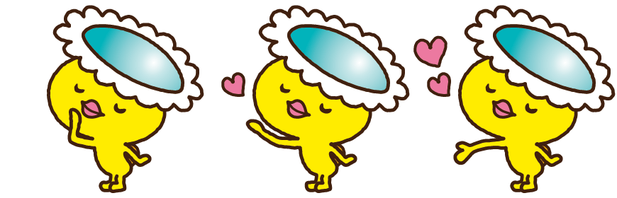しゅみ 球技だキュ〜！レンズみたいに、まあるいものがすきだキュ〜