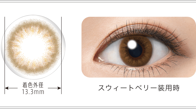 スウィートベリー装用時